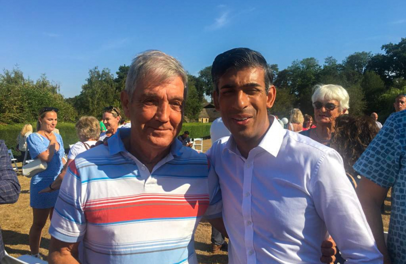 Michael Rickman & Rishi Sunak MP