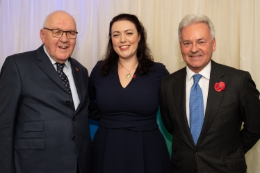 Association Chairman, Byron Rhodes, Alicia Kearns and Sir Alan Duncan 