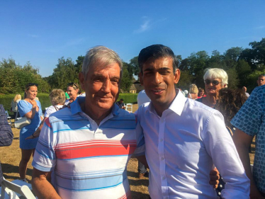 Michael Rickman & Rishi Sunak MP